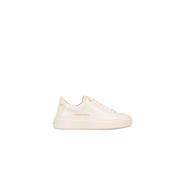 Alexander Smith London Woman Cream Sneakers Beige, Dam