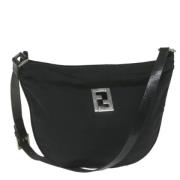 Fendi Vintage Pre-owned Canvas fendi-vskor Black, Dam