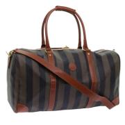 Fendi Vintage Pre-owned Canvas fendi-vskor Brown, Unisex