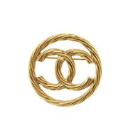 Chanel Vintage Pre-owned Metall chanel-smycken Yellow, Dam