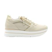 Nerogiardini Låga Sneakers Beige, Dam