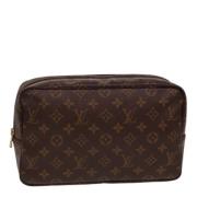 Louis Vuitton Vintage Pre-owned Canvas kuvertvskor Brown, Dam