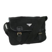 Prada Vintage Pre-owned Nylon prada-vskor Black, Dam