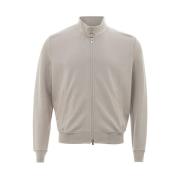 Gran Sasso Beige Bomulls Cardigan fr Mn Beige, Herr