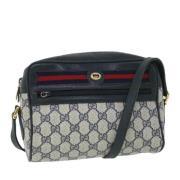 Gucci Vintage Pre-owned Canvas gucci-vskor Gray, Dam