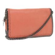 Stella McCartney Pre-owned Pre-owned Mocka axelremsvskor Orange, Dam