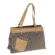 Dior Vintage Pre-owned Canvas totevskor Brown, Dam