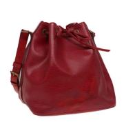 Louis Vuitton Vintage Pre-owned Laeder louis-vuitton-vskor Red, Dam