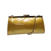 Gucci Vintage Pre-owned Canvas gucci-vskor Yellow, Dam