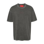 Vision OF Super Grå Bomull Logo T-shirt Gray, Herr