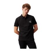 Calvin Klein Broderad logopiké Black, Herr