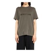 Helmut Lang Broderad Logot-shirt Green, Herr