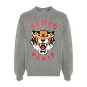 Kenzo Grå Sweatshirt Aw24 Gray, Herr