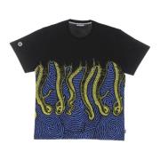 Octopus Tentacles Logo Herr T-shirt Multicolor, Herr