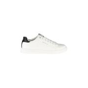 Sergio Tacchini Signatur Sneakers Vit Kontrast Detaljer White, Herr