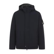 Stone Island Blå Jacka för Män Aw24 Blue, Herr