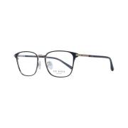 Ted Baker Modern Svart Fyrkantig Optisk Ram Black, Herr