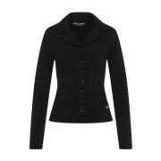 Dolce & Gabbana Svart Blazer Dammode Aw24 Black, Dam