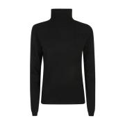 Allude Svart Sweatshirt Aw24 Dammode Black, Dam