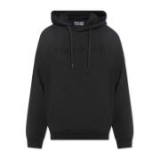 Versace Jeans Couture Sweatshirt med Logo Black, Herr