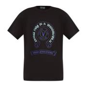 Versace Jeans Couture T-shirt med logotyp Black, Herr