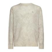 Etro Stiliga Sweaters Kollektion Beige, Herr