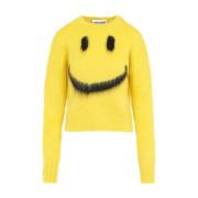 Moschino Gul & Orange Sweater Aw24 Yellow, Dam