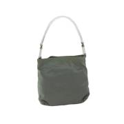 Prada Vintage Pre-owned Nylon prada-vskor Green, Dam