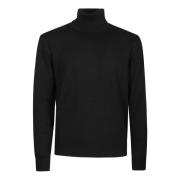 Ballantyne Snygg Turtle Neck Sweater Black, Herr