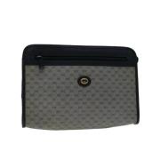 Gucci Vintage Pre-owned Canvas gucci-vskor Blue, Dam