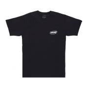 Vans Svart Logga Broderad T-shirt Black, Herr