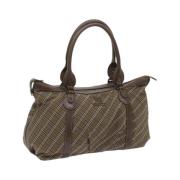 Burberry Vintage Pre-owned Bomull handvskor Brown, Dam