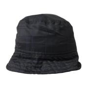 Dolce & Gabbana Svart Bucket Cap med Subtle Logo Black, Herr