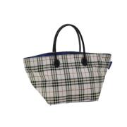 Burberry Vintage Pre-owned Nylon totevskor Multicolor, Dam