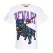 Market Vit Hundtryck Tee White, Herr