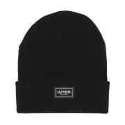 Iuter Svart Chain Beanie Mössa Black, Herr