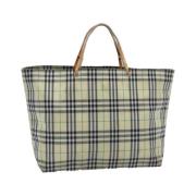 Burberry Vintage Pre-owned Nylon totevskor Yellow, Dam