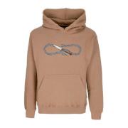 Propaganda Logo Chain Hoodie Camel Brown, Herr