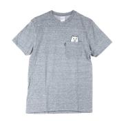 Ripndip Nermal Pocket Tee Grå Dam T-shirt Gray, Herr