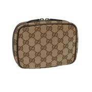 Gucci Vintage Pre-owned Tyg gucci-vskor Beige, Dam