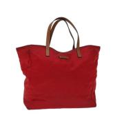 Gucci Vintage Pre-owned Canvas gucci-vskor Red, Dam