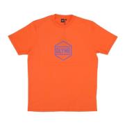 Dolly Noire Klassiskt Logo Tee Orange T-shirt Orange, Herr