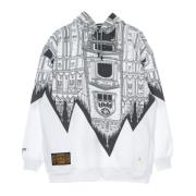 Dolly Noire Oversized Hoodie Vit/grå White, Herr