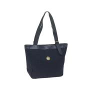 Burberry Vintage Pre-owned Bomull totevskor Blue, Dam