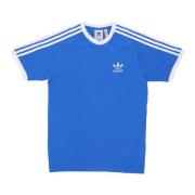 Adidas 3 Stripes Tee Blå Fågel/Vit Blue, Herr