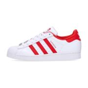 Adidas Klassisk Låg Topp Sneaker Vit/Röd White, Herr