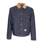 CAT Denim Sherpa Jacka Blue, Herr