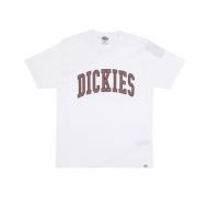 Dickies Crew Neck Tee Löst Passform Logo White, Herr