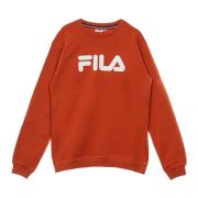 Fila Sommar Fig Crewneck Sweatshirt Orange, Herr