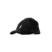 Kangol Svart Eco Päls Böjd Skärmkeps Black, Herr